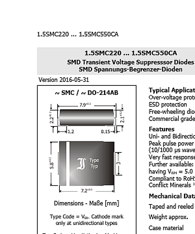 1.5SMC440A