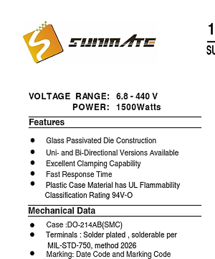 1.5SMC9.1A