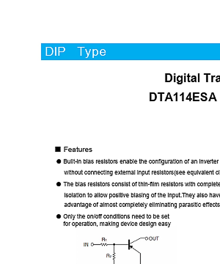 DTA114ESA