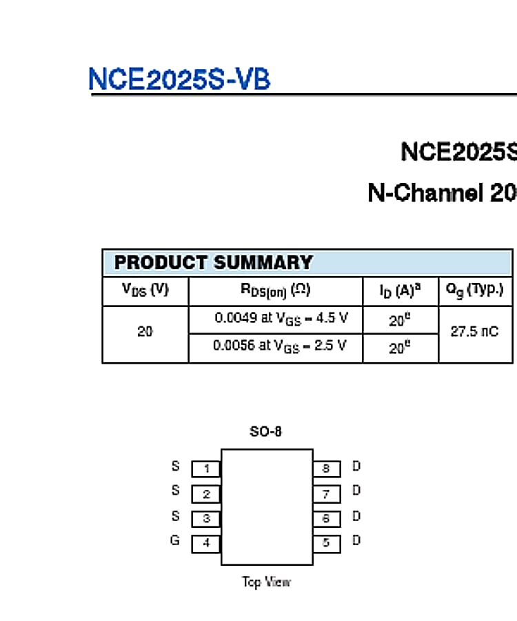 NCE2025S