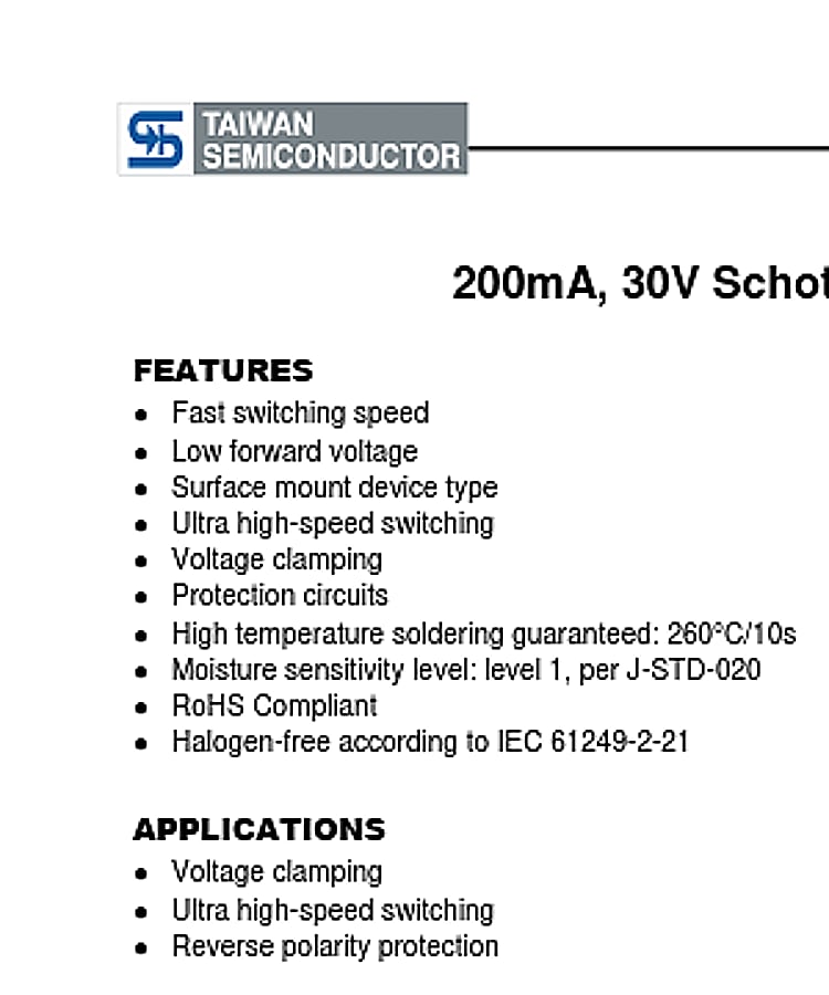 BAT54CW