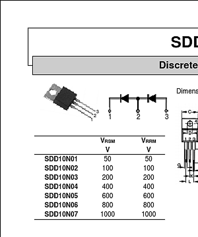 SDD10N05