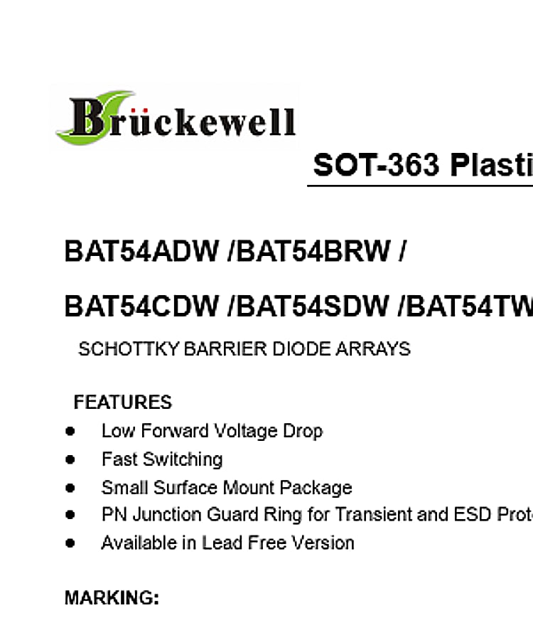 BAT54SDW