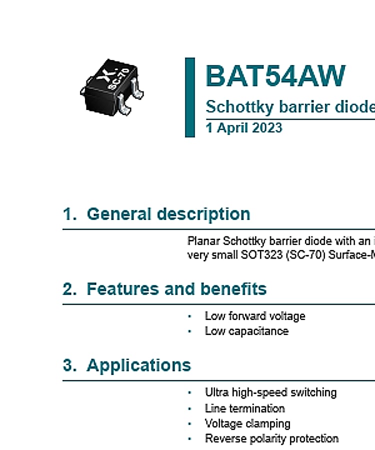 BAT54AW