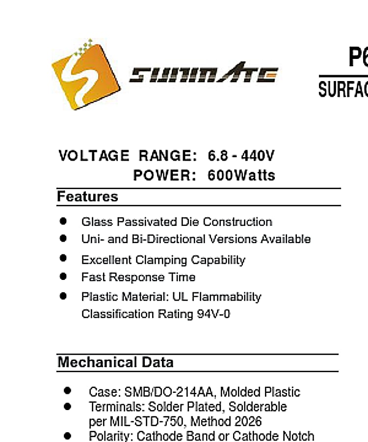 P6SMBJ130CA