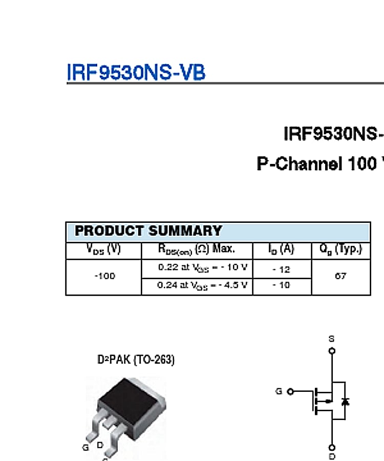 IRF9530NS