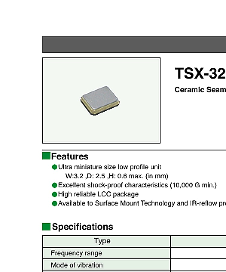 TSX-3225