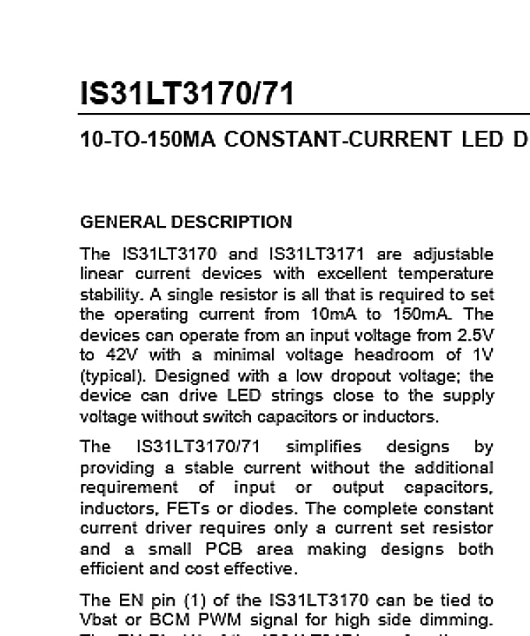 IS31LT3171