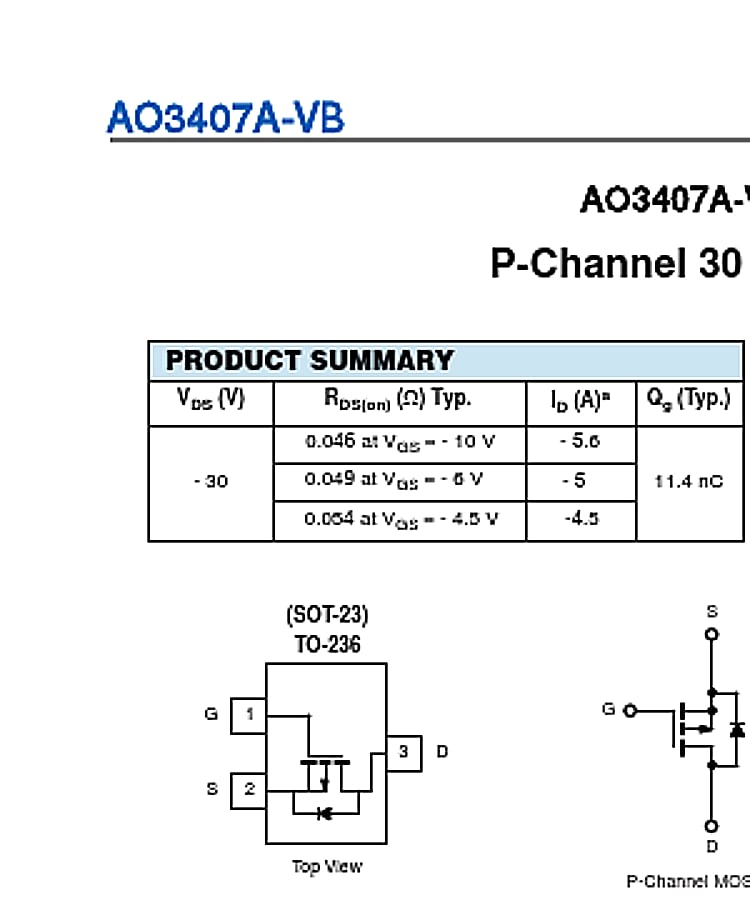 AO3407A