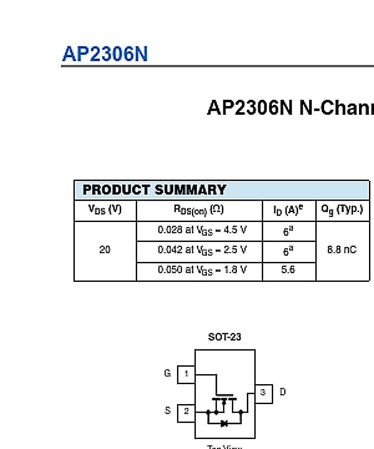 AP2306N