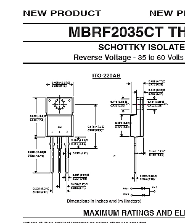 MBRF2045CT