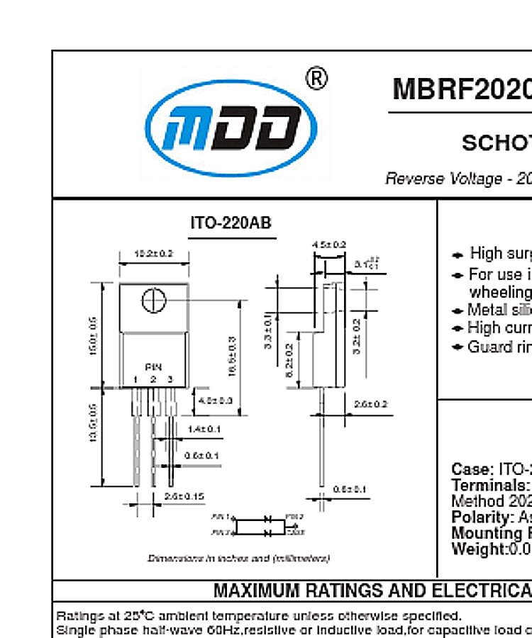 MBRF2060CT