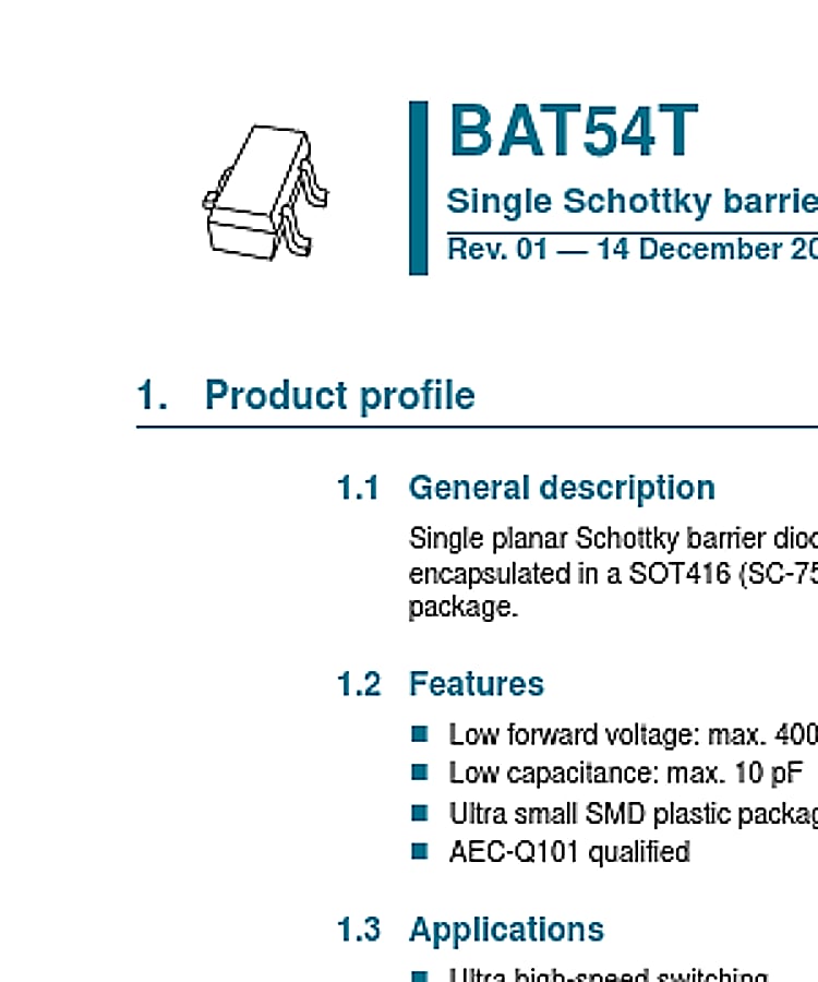 BAT54T