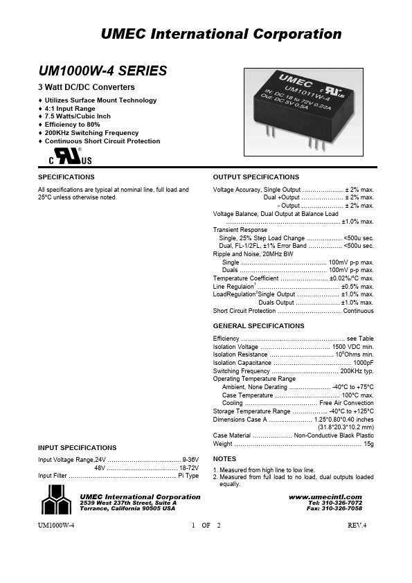 UM1000W-4