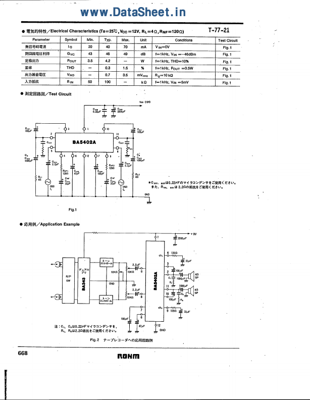 BA5402A