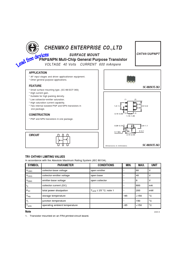 CHT4413UPNPT