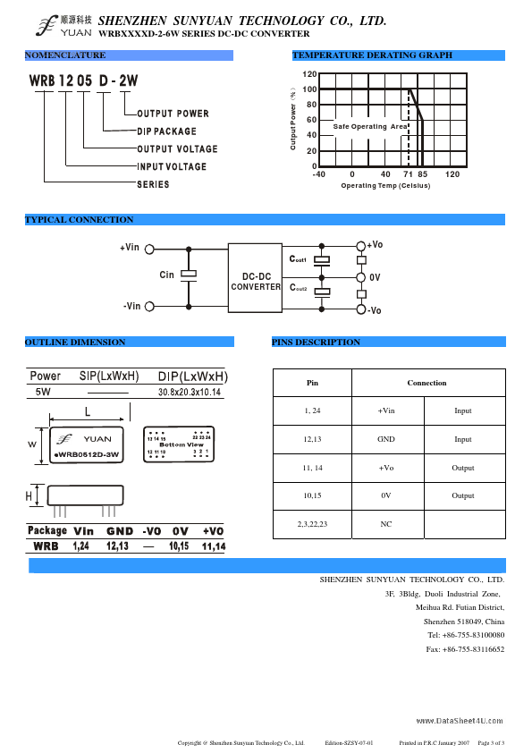 WRB4812D-4W