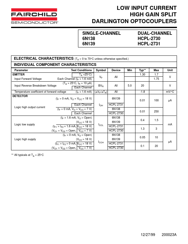 HCPL-2730