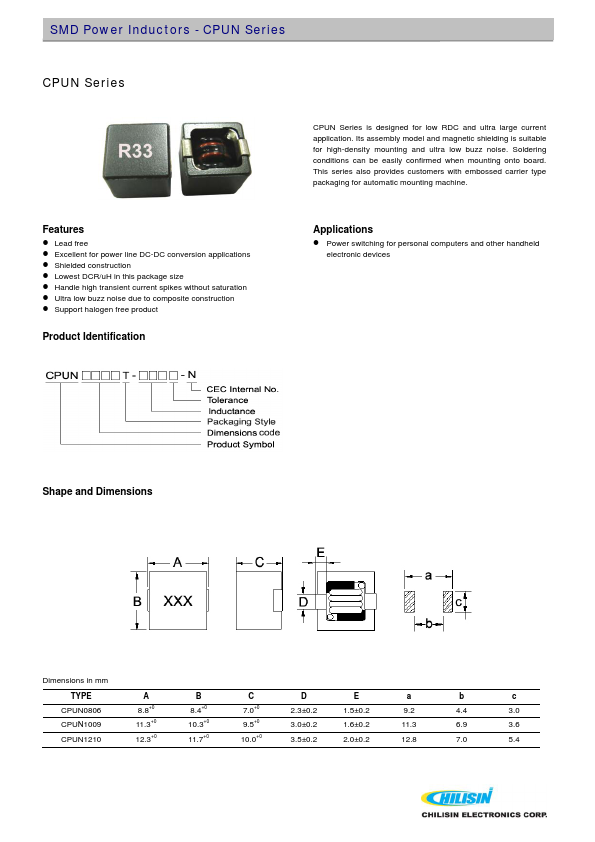 CPUN1210T