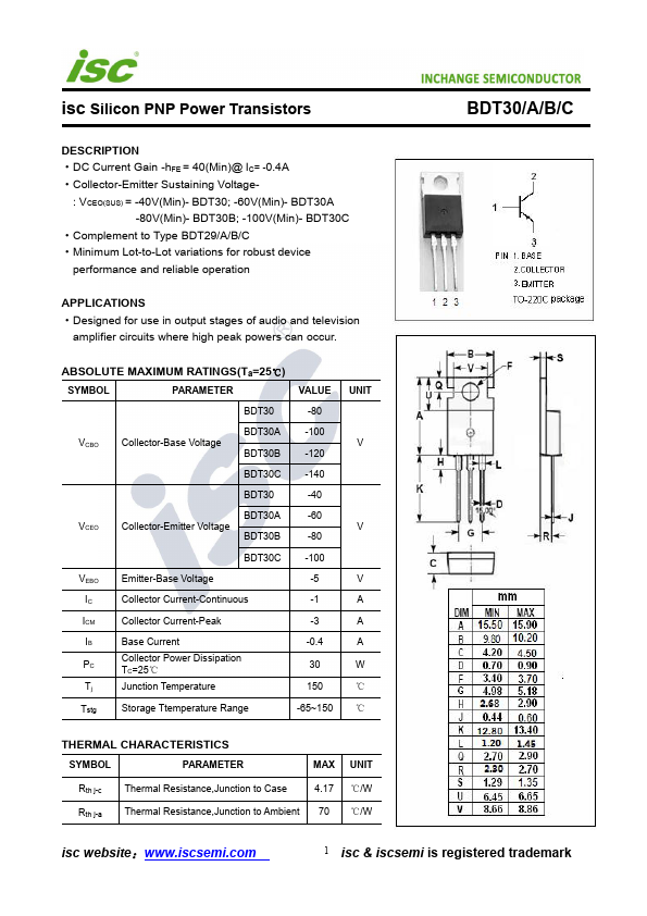 BDT30C