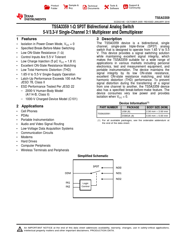 TS5A3359