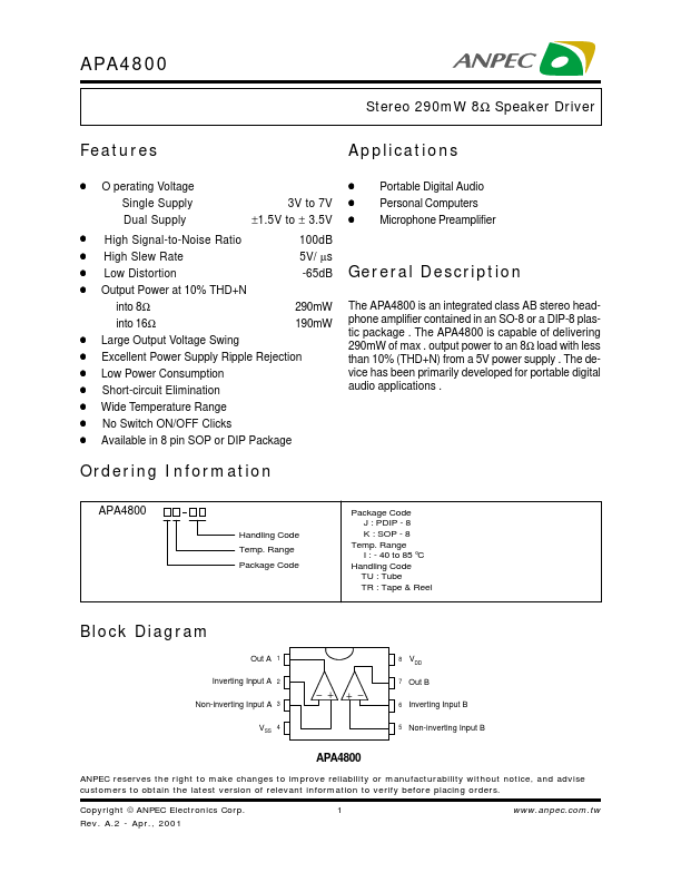 APA4800