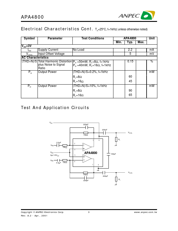 APA4800