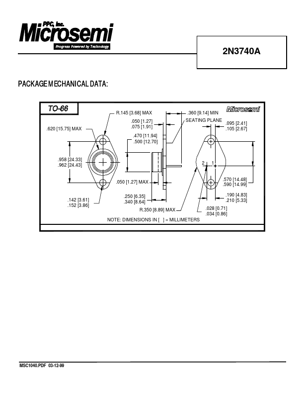 2N3740A