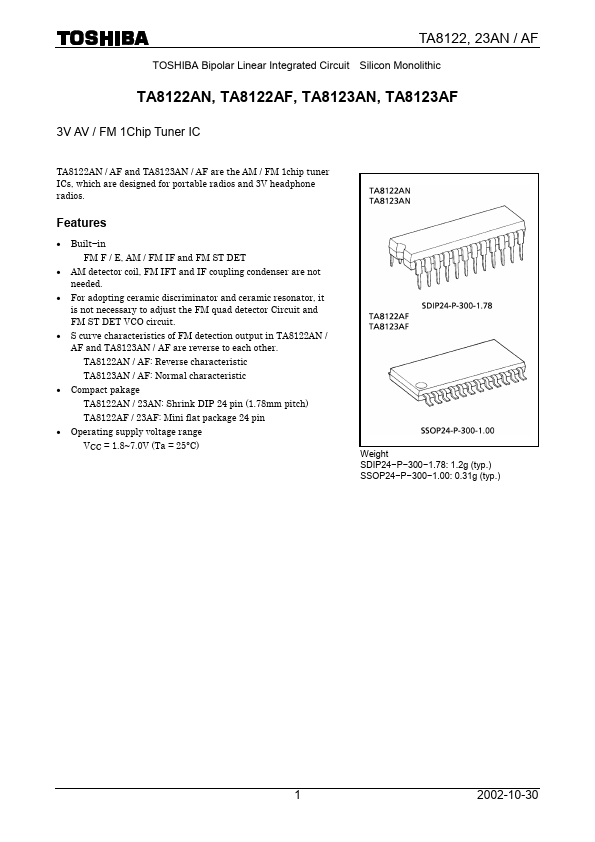 TA8123AF