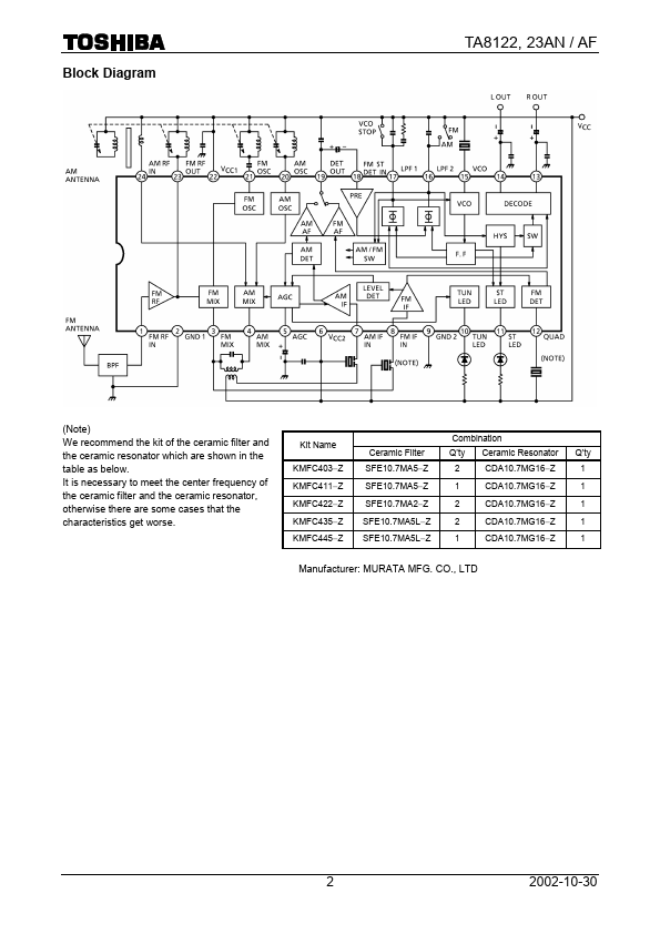 TA8123AF