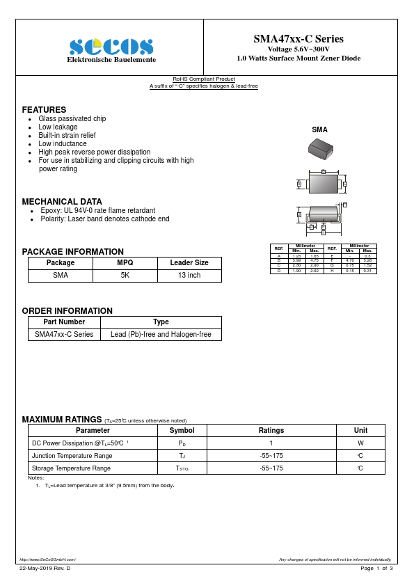 SMA4750-C