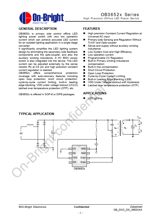 OB3652M