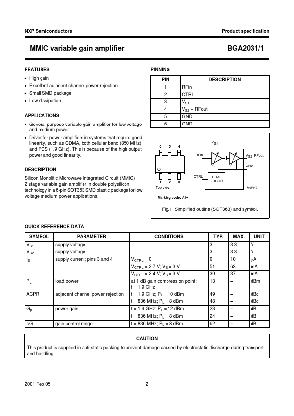 BGA2031-1