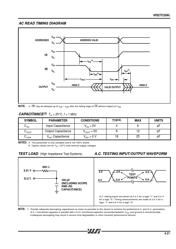 WS27C256L-15DMB