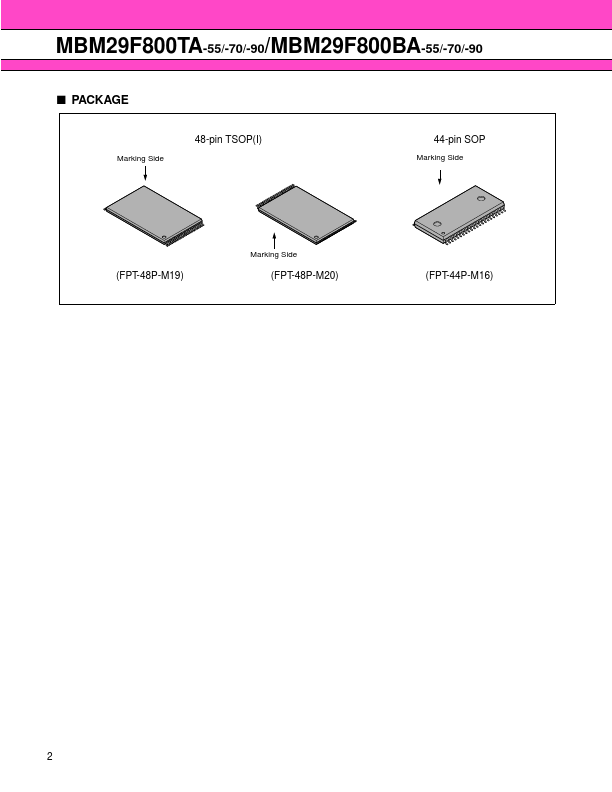 MBM29F800BA-70