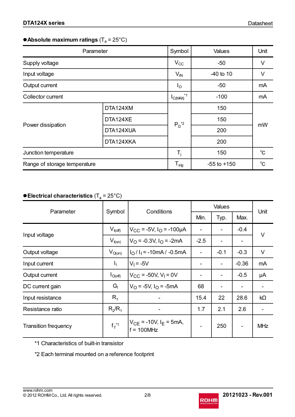 DTA124XKA