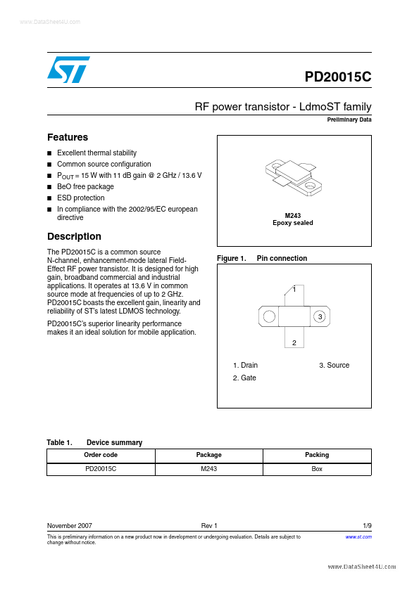 PD20015C