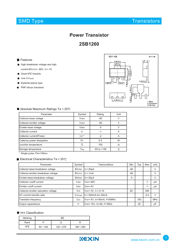 2SB1260