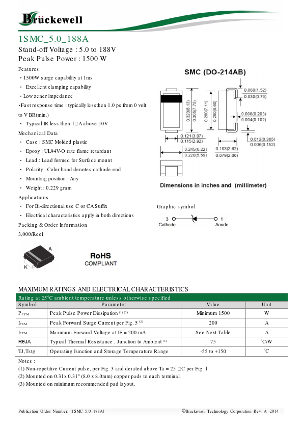 1SMC160A