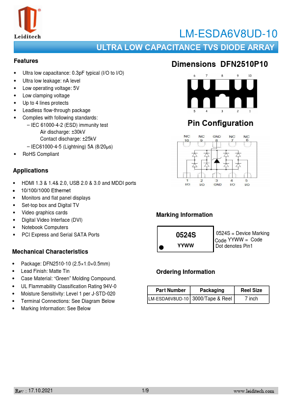 LM-ESDA6V8UD-10