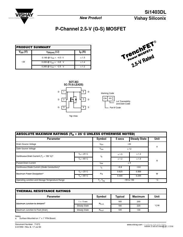 SI1403DL