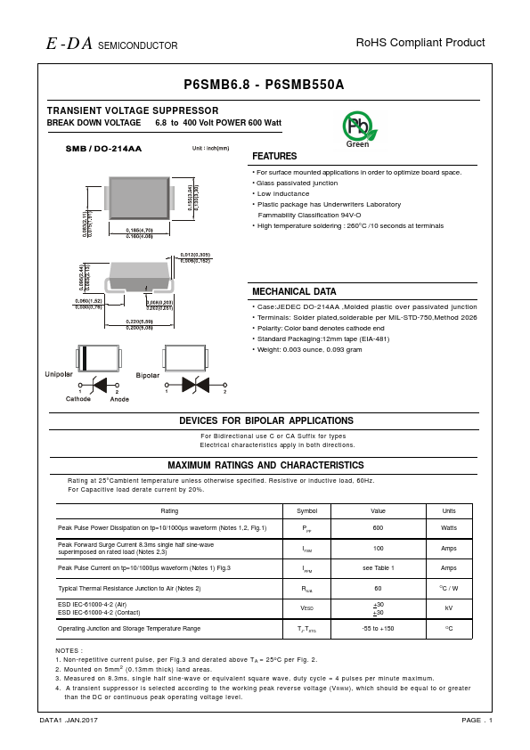 P6SMB150