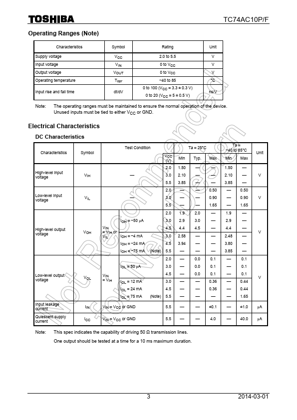 TC74AC10F