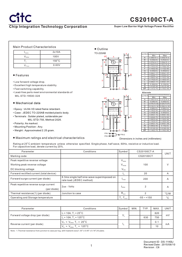 CS20100CT-A