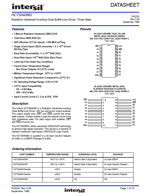 HCTS540MS