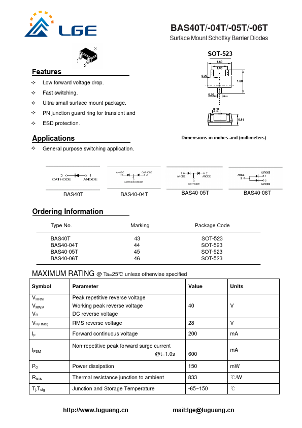 BAS40-05T