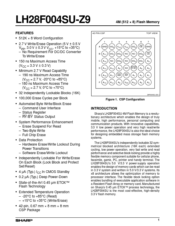 LH28F004SU-Z9