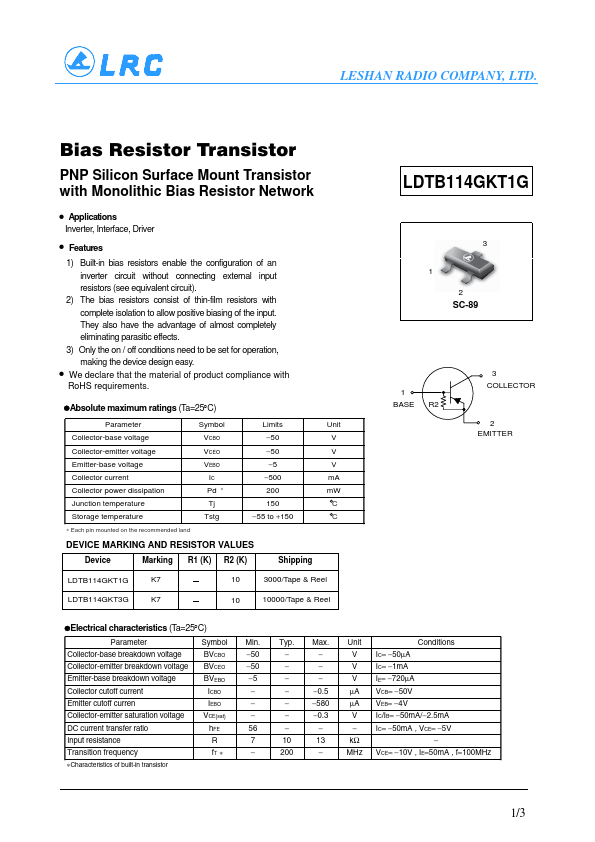 LDTB114GKT1G