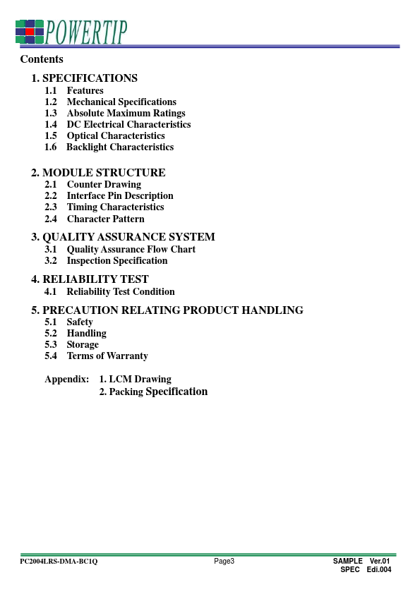 PC2004LRS-DMA-BC1Q