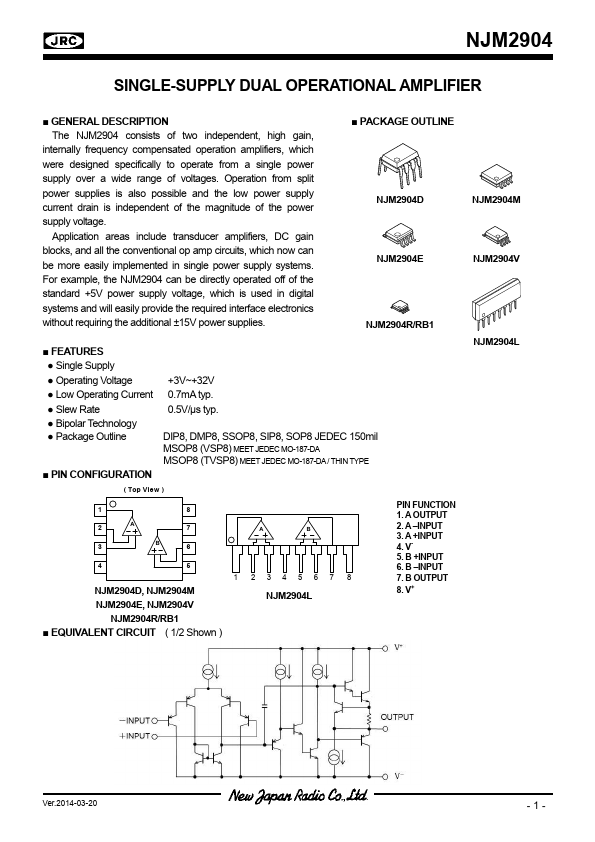 NJM2904M